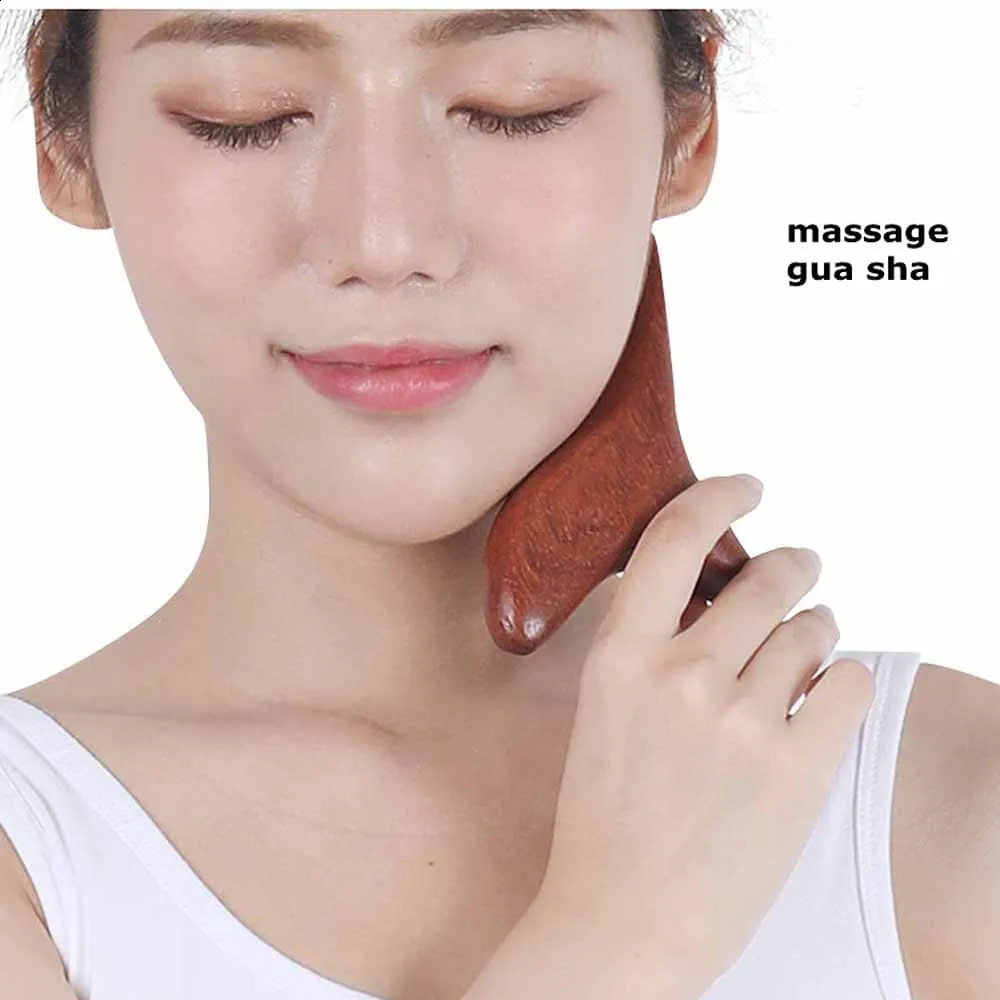 Full Body Massager Wood Trigger Point Massage Gua Sha Tools Professional Lymphatic Drainage Tools Wood Therapy Massage Tools for Back Leg Hand Face 23