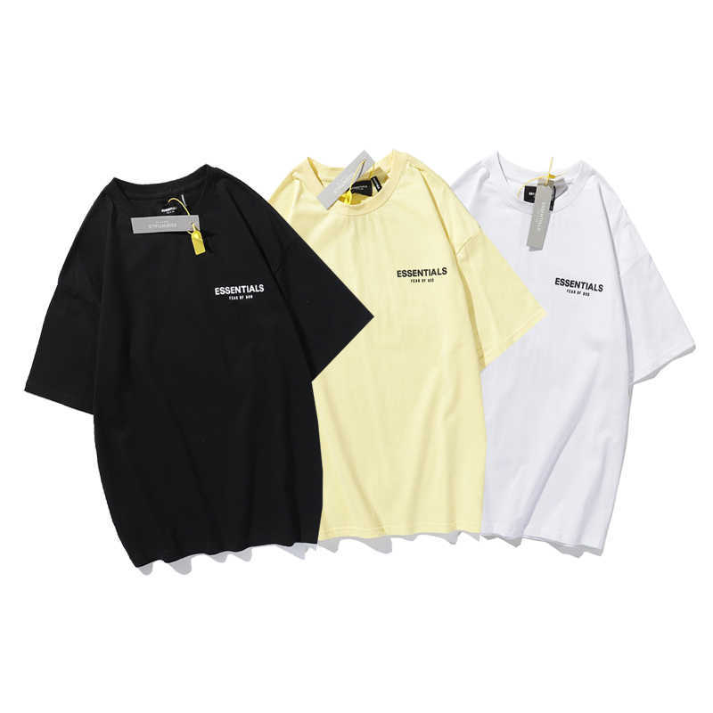 ESS Tees T-Shirts fashion clothing Luxury brand fog ESSEN basic plain FEARs OF GOD summer Mens Womens short sleeve t-shirts, Yellow
ESS Tees T-Shirts fashion clothing Luxury brand fog ESSEN basic plain FEARs OF GOD summer Mens Womens short sleeve t-shirts, Yellow