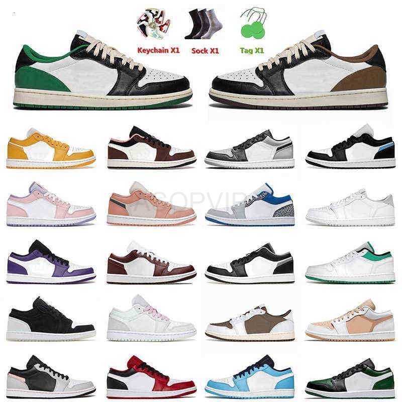 1 1s Low Mens Basketball Jumpman Shoes Dark Mocha Green Tropical Twist Neutreal Grey Shadow White Tan for Men Women Trainers Sneakers 36-46, Separate colours
1 1s Low Mens Basketball Jumpman Shoes Dark Mocha Green Tropical Twist Neutreal Grey Shadow White Tan for Men Women Trainers Sneakers 36-46, Separate colours