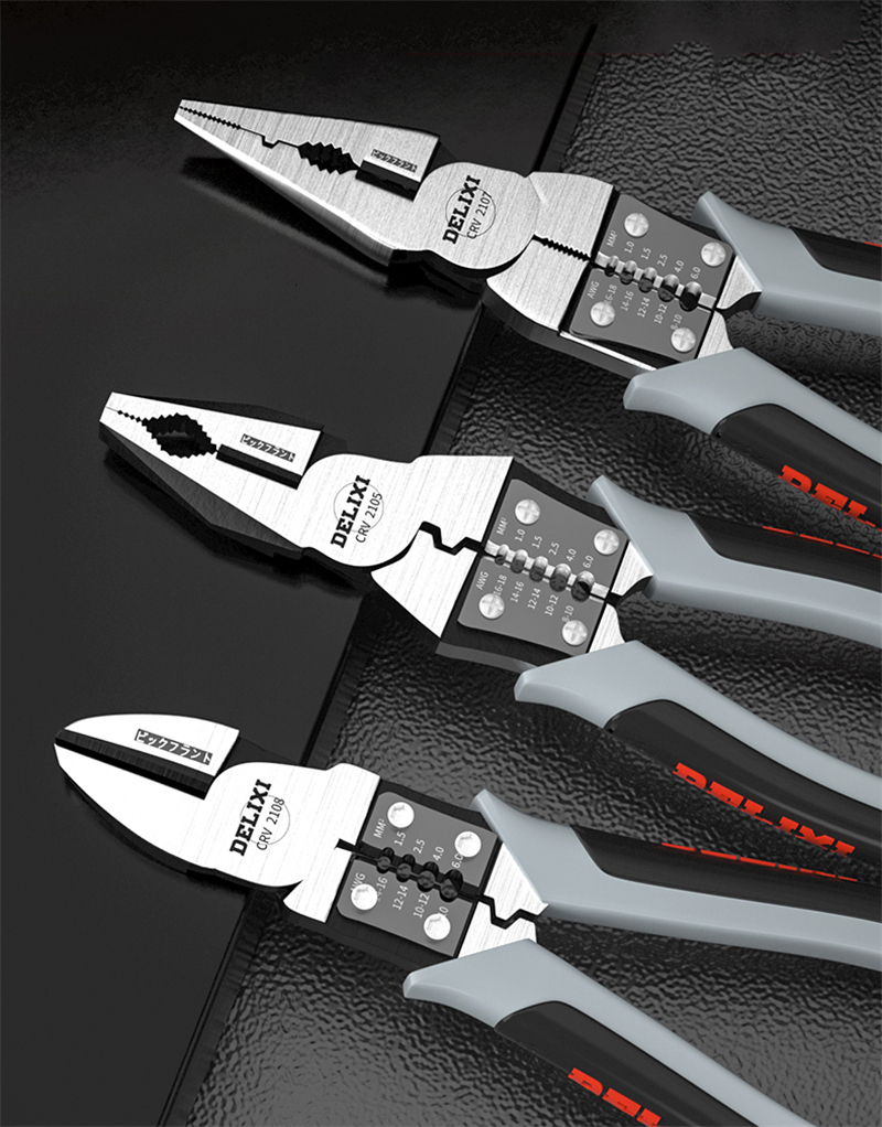 Pliers Multifunctional Universal Diagonal Needle Nose Hardware Tools Wire Cutters Electrician 230414
