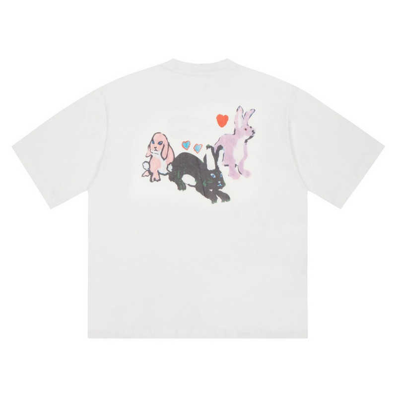 2023SS MARRNN Rabbit Letter Printed Tee White Fashion Man Women T-shirt Hip Hop Summer Oversize Style FZTX2460
2023SS MARRNN Rabbit Letter Printed Tee White Fashion Man Women T-shirt Hip Hop Summer Oversize Style FZTX2460