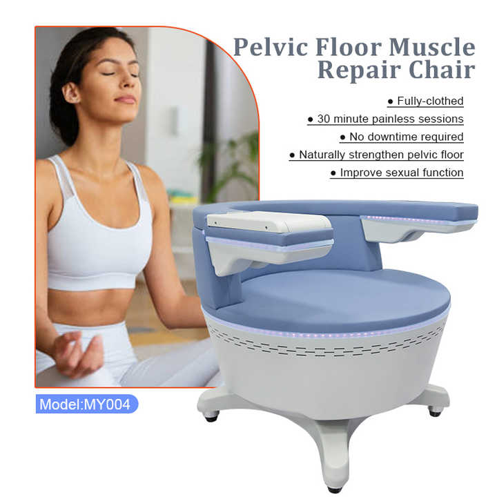 Electromagnetic EMS Chair Repair Pelvic Floor body Muscle Building EMT Hip Lift Vaginal Tighten Postpartum Recovery Chair