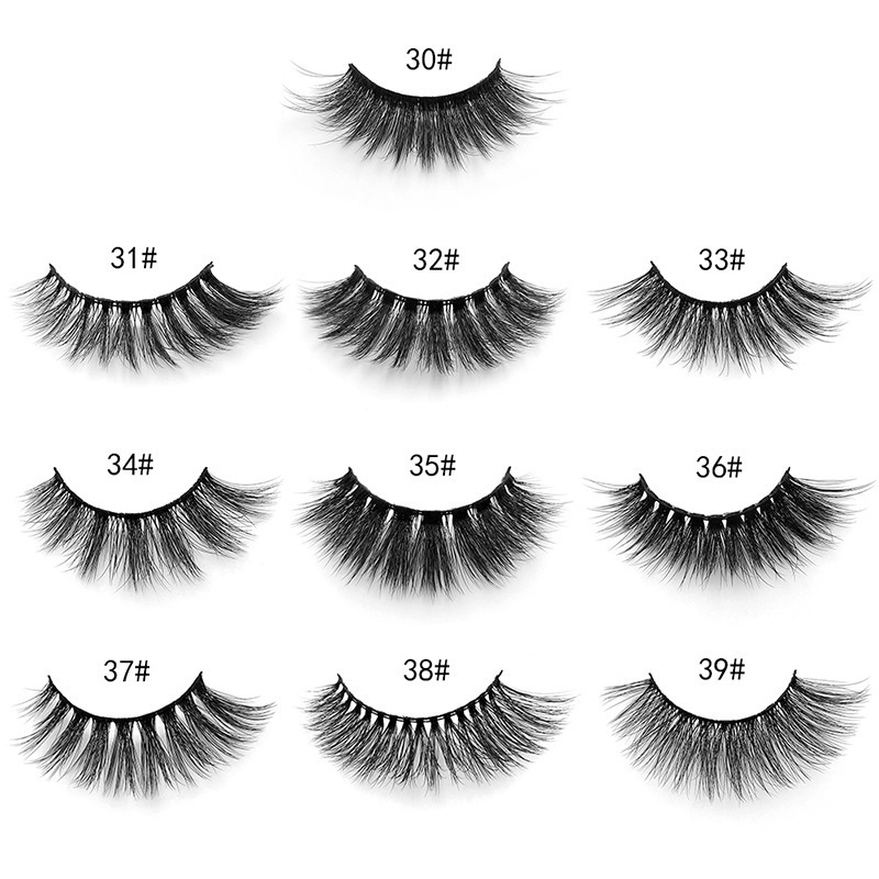False Eyelashes 5D 8D Mink Lashes Bulk Wholesale 22-25MM Mink Eyelashes Box Package Makeup Messy Fluffy False Eyelashes Box Package Supplies 230925
