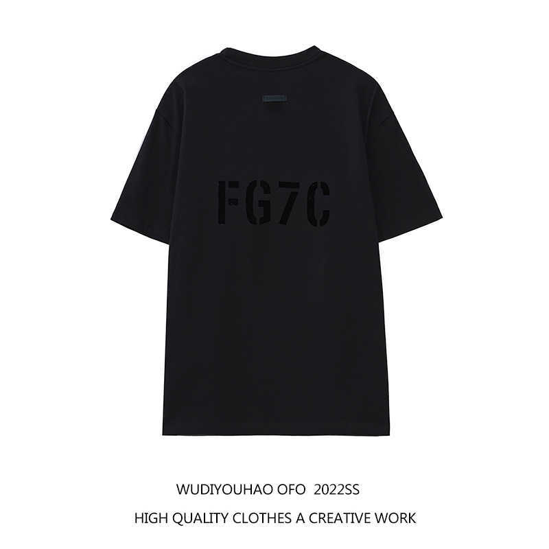 ESS Tees T-Shirts Luxury Designer fashion clothing Fog FEARs OF GOD Season 7 fg7c flocking printing American fashion short sleeve T-shirt loose men, Matcha green
ESS Tees T-Shirts Luxury Designer fashion clothing Fog FEARs OF GOD Season 7 fg7c flocking printing American fashion short sleeve T-shirt loose men, Matcha green