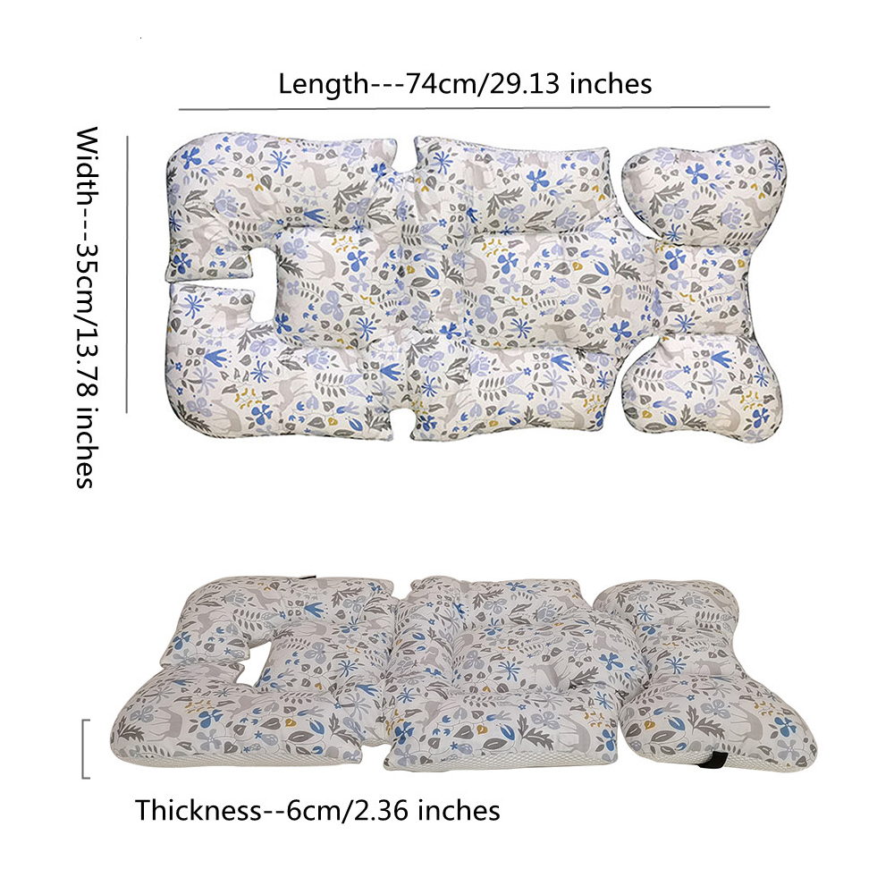 Stroller Parts Accessories Baby Stroller Liner Baby Car Seat Cushion Cotton Seat Pad Infant Child Cart Mattress Mat Kids Carriage Pram Stroller Access