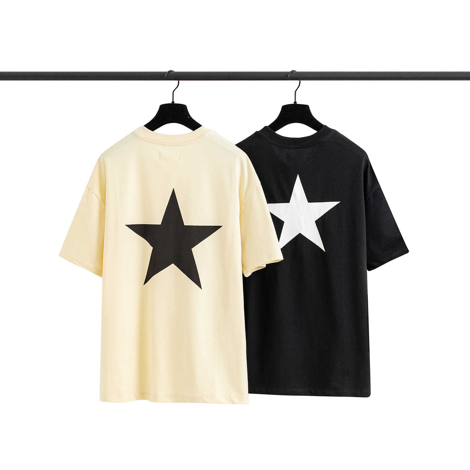 ESS Tees T-Shirts fashion clothing FEARs OF GOD fog ESSEN double line five pointed star trend loose high street Mens Womens Short Sleeve T-Shirt, Fog season 5 star short sleeve black
ESS Tees T-Shirts fashion clothing FEARs OF GOD fog ESSEN double line five pointed star trend loose high street Mens Womens Short Sleeve T-Shirt, Fog season 5 star short sleeve black