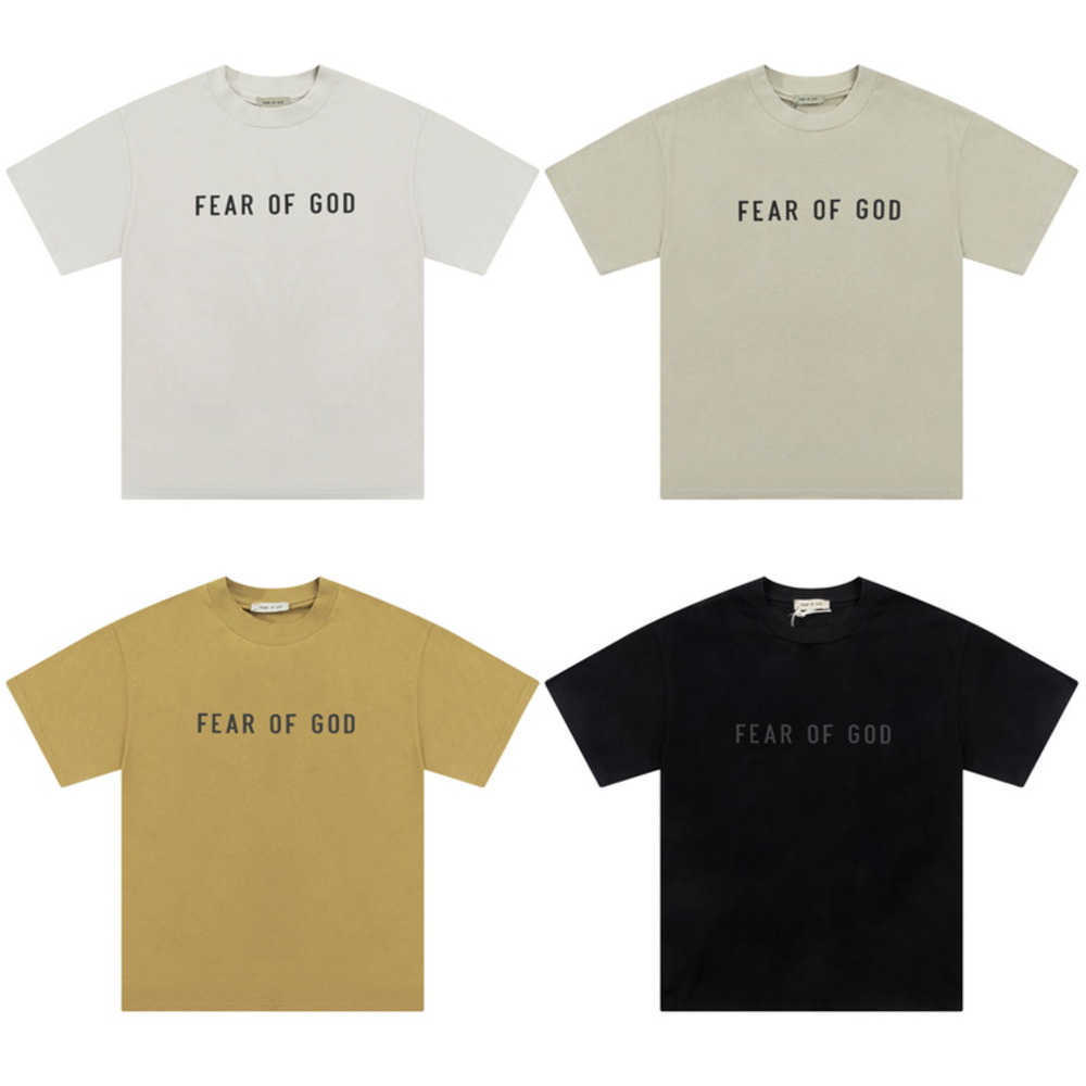 ESS Tees T-Shirts Luxury Designer fashion clothing FOG FEARs OF GOD Season 8 High Street Loose Leisure Eternal Collection Printed Couple Short, Yellow
ESS Tees T-Shirts Luxury Designer fashion clothing FOG FEARs OF GOD Season 8 High Street Loose Leisure Eternal Collection Printed Couple Short, Yellow