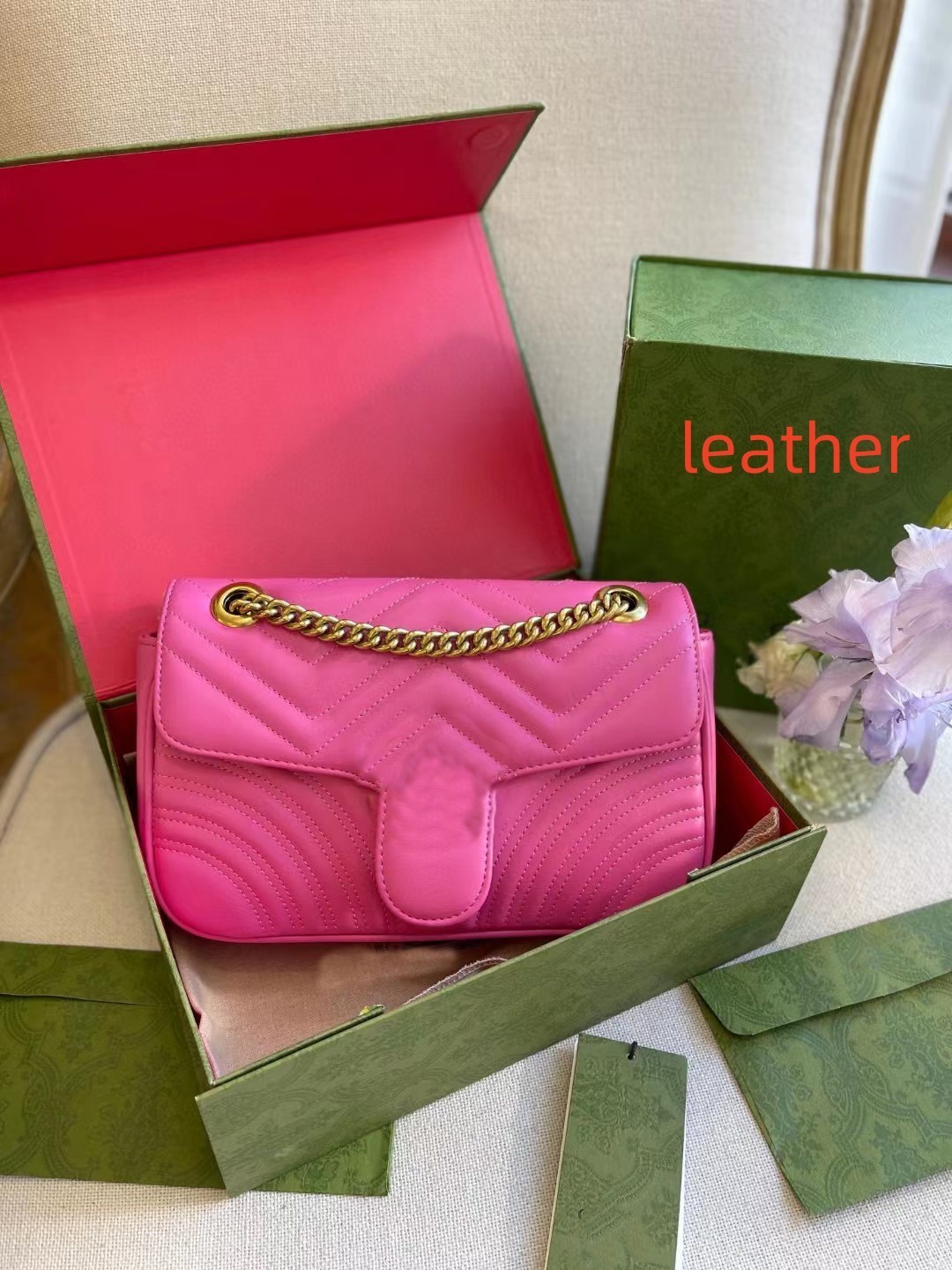 Bag Fashion One Genuine Leather Handbag Shoulder Bucket Bags Woman Inclined Across Small Party Chain Ling Female High Quality Package, Red
Bag Fashion One Genuine Leather Handbag Shoulder Bucket Bags Woman Inclined Across Small Party Chain Ling Female High Quality Package, Red