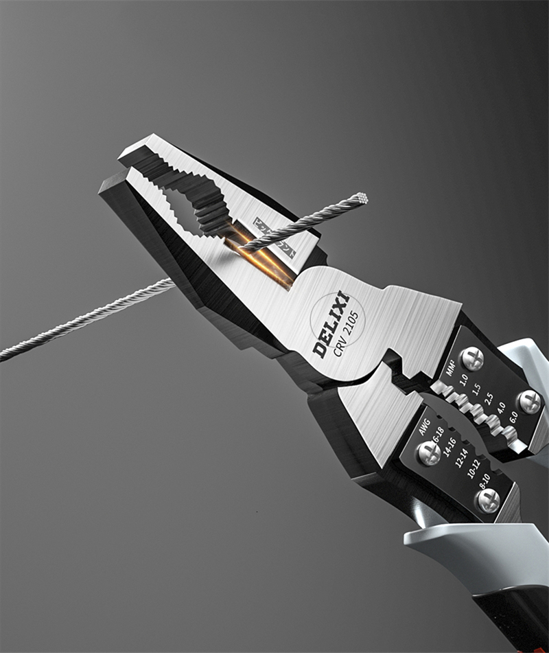 Pliers Multifunctional Universal Diagonal Needle Nose Hardware Tools Wire Cutters Electrician 230414