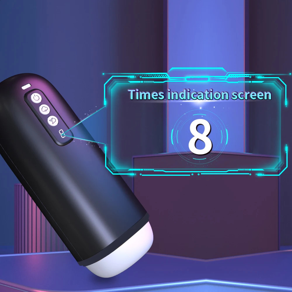Pump Toys Automatic Masturbator for Men Blowjob Sucking Sex Machine Real Vagina Penis Oral Masturbator Vibration Men Sex Toy 231116