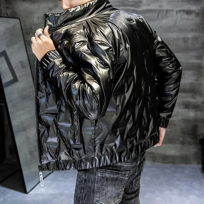 Men's Down Parkas Light Down Jacket Men's Winter Cool Cold Winter Warm Coat Men's Outerwear 231116