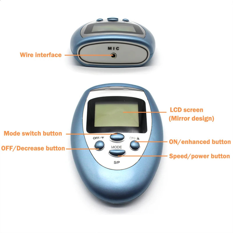 Back Massager TENS Electrical Nerve Muscle Stimulator EMS Electric Pulse Digital Physical Therapy Machine for Pain Full Body Neck Back Massage 231115