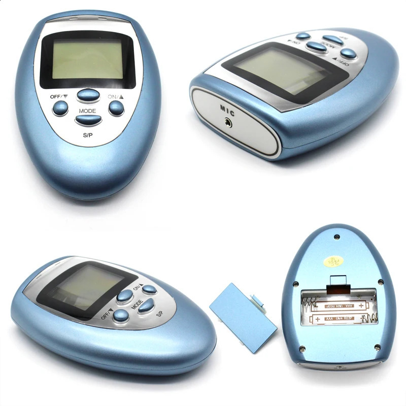 Back Massager TENS Electrical Nerve Muscle Stimulator EMS Electric Pulse Digital Physical Therapy Machine for Pain Full Body Neck Back Massage 231115