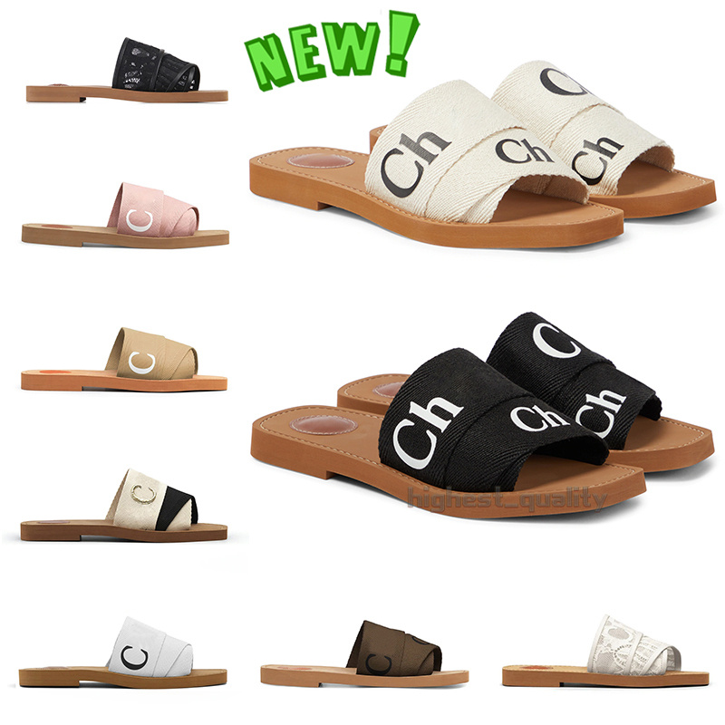 Hot New Fashion Designer Woody Sandals For Women Mules Flat Slides Light Tan Beige White Black Pink Lace Lettering Fabric Canvas Slippers Womens Summer Jogging Shoes, Color-6
Hot New Fashion Designer Woody Sandals For Women Mules Flat Slides Light Tan Beige White Black Pink Lace Lettering Fabric Canvas Slippers Womens Summer Jogging Shoes, Color-6
