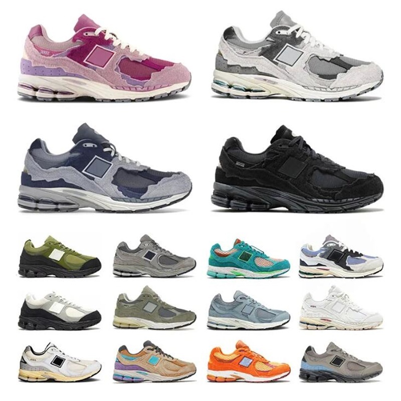 NEW 2002R B2002R Running Shoes Mens Women Retro Black Rain Cloud Dark Grey Bone Light Aluminum Nightwatch Green Olive Brown Deep Taupe Be The Guide Incense Sneakers