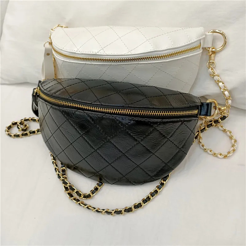 Evening Bags Chain Texture Broadband Chest Women's Crossbody Versatile Simple and Casual Small Fragrance gge Wandering Bag 231116 de87