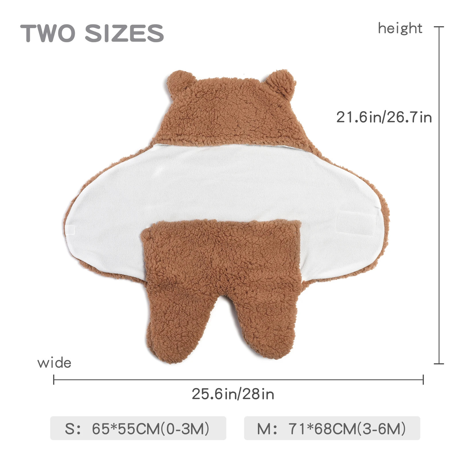 Sleeping Bags Soft born Baby Wrap Blankets Bag Envelope For Sleepsack Cotton Thicken for 0 6 Months 231115