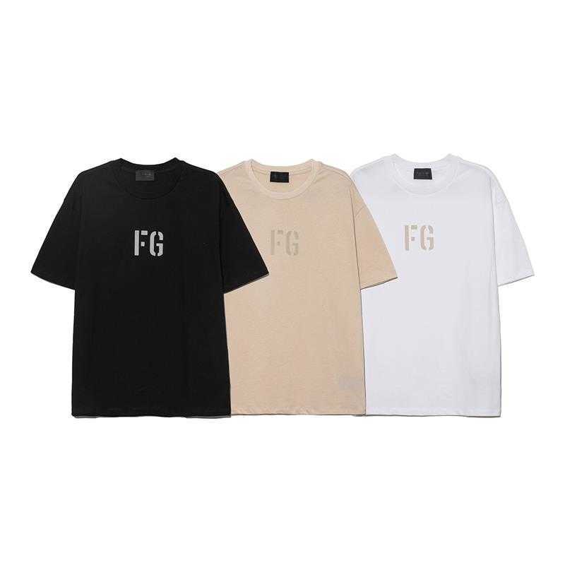 ESS Tees T-Shirts Luxury Designer fashion clothing FOG FEARs OF GOD Small and Trendy Brand American Loose FG Rich Flocking Couple Pure Cotton Short Sleeve T-shirt, Black
ESS Tees T-Shirts Luxury Designer fashion clothing FOG FEARs OF GOD Small and Trendy Brand American Loose FG Rich Flocking Couple Pure Cotton Short Sleeve T-shirt, Black