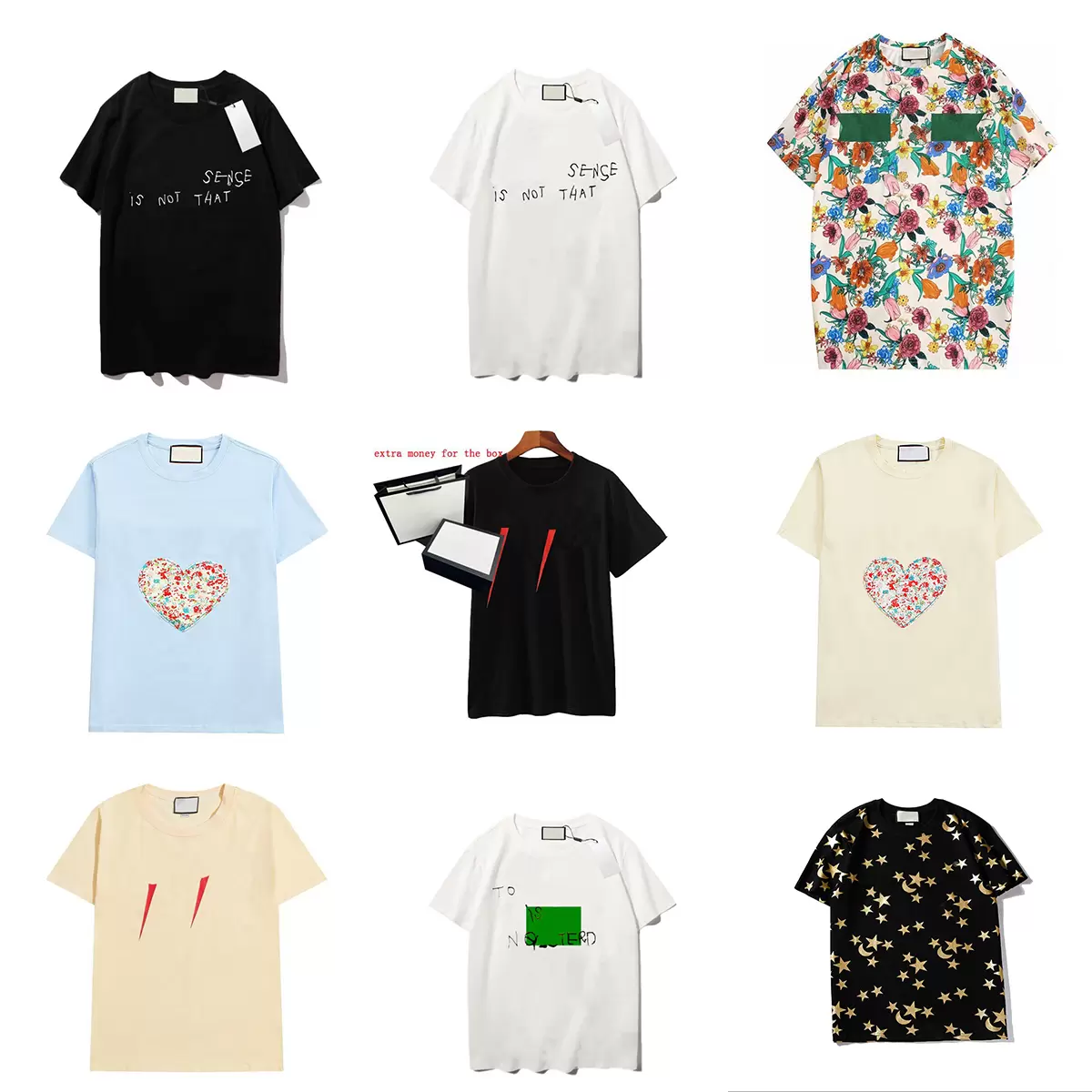 Women &Men Tops T-shirt Fashion Designer Letter Printing Multi Style Women's T-shirts High Quality Trend Short Sleeve Size S-2xl WF21020 CfO, 11
Women &Men Tops T-shirt Fashion Designer Letter Printing Multi Style Women's T-shirts High Quality Trend Short Sleeve Size S-2xl WF21020 CfO, 11