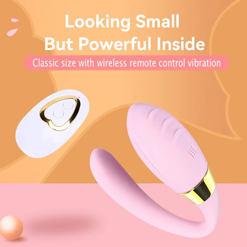 Adult Toys Wireless Dildo Vibrator Wearable U Shape G Spot Clitoris Stimulator Vibrating Panties Egg Sex Toys for Women Adults Couples 18 231030
