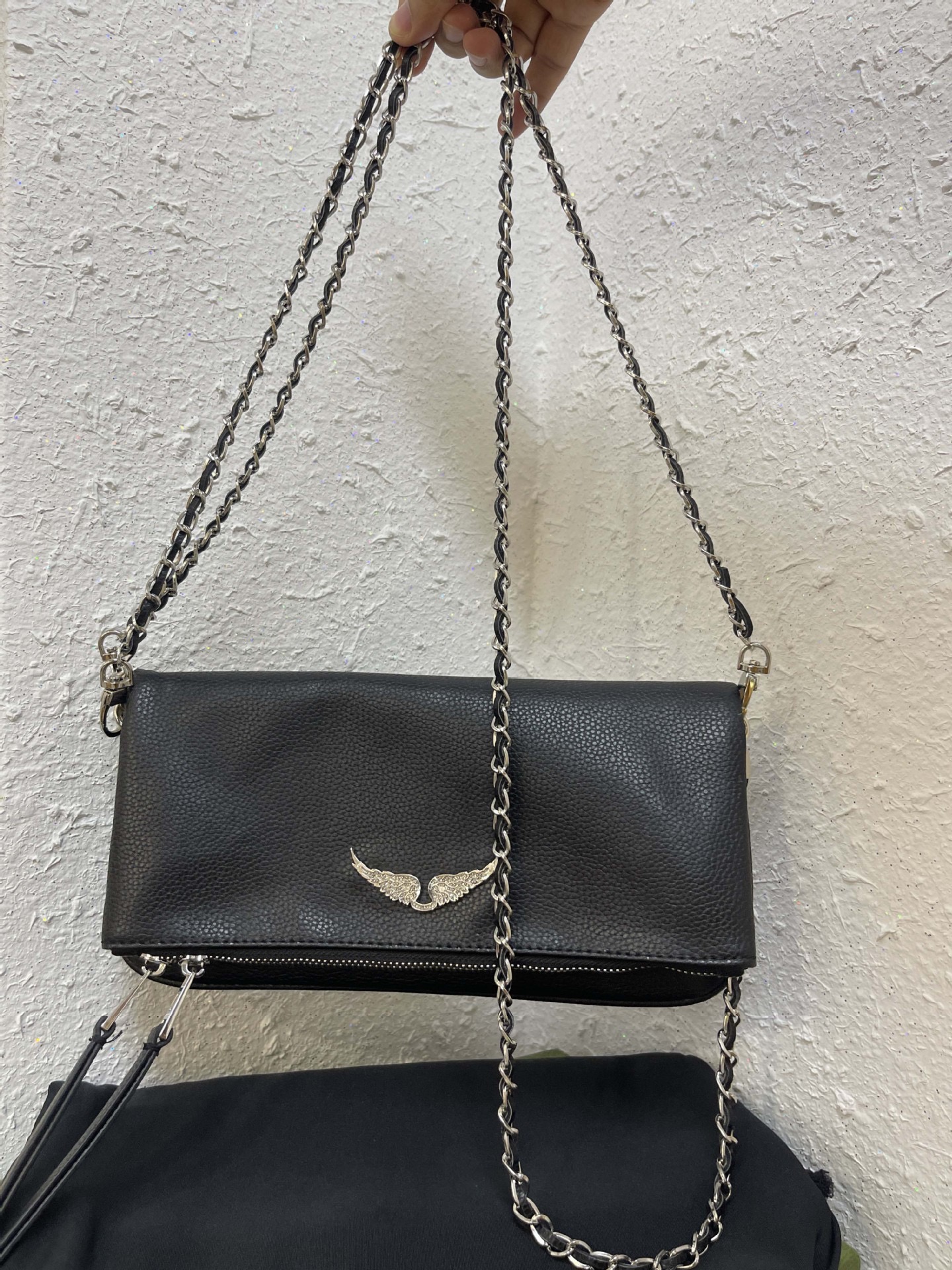 Zadig Voltaire Chains Bags Designer Woman Bag ZV Women Shoulder Bag Vintage Rivet Handbag Crossbody Purse Genuine Leather Cross Body Chain Bolso mujer, As pic 1-black-27cm
Zadig Voltaire Chains Bags Designer Woman Bag ZV Women Shoulder Bag Vintage Rivet Handbag Crossbody Purse Genuine Leather Cross Body Chain Bolso mujer, As pic 1-black-27cm