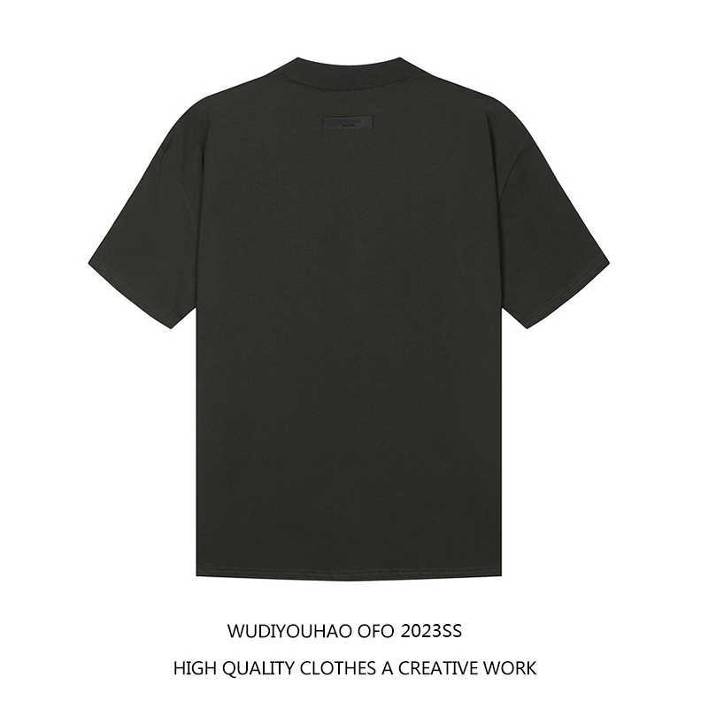 ESS Tees T-Shirts Luxury Designer fashion clothing FOG FEARs OF GOD ESSEN Flocking Print American Men's Couple Loose Short Sleeve T-shirt, Smoky gray
ESS Tees T-Shirts Luxury Designer fashion clothing FOG FEARs OF GOD ESSEN Flocking Print American Men's Couple Loose Short Sleeve T-shirt, Smoky gray