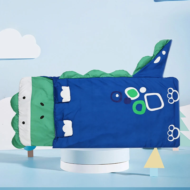 Sleeping Bags Outdoor Children s Bag Cartoon Cute Dinosaur Child Travel Tent Warm And Moisture proof Portable Baby 231116