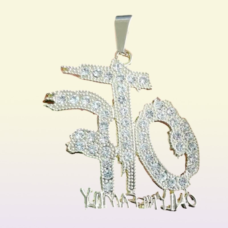 iced out only the family pendant necklace for men women luxury designer mens bling diamond letter pendants letters gold