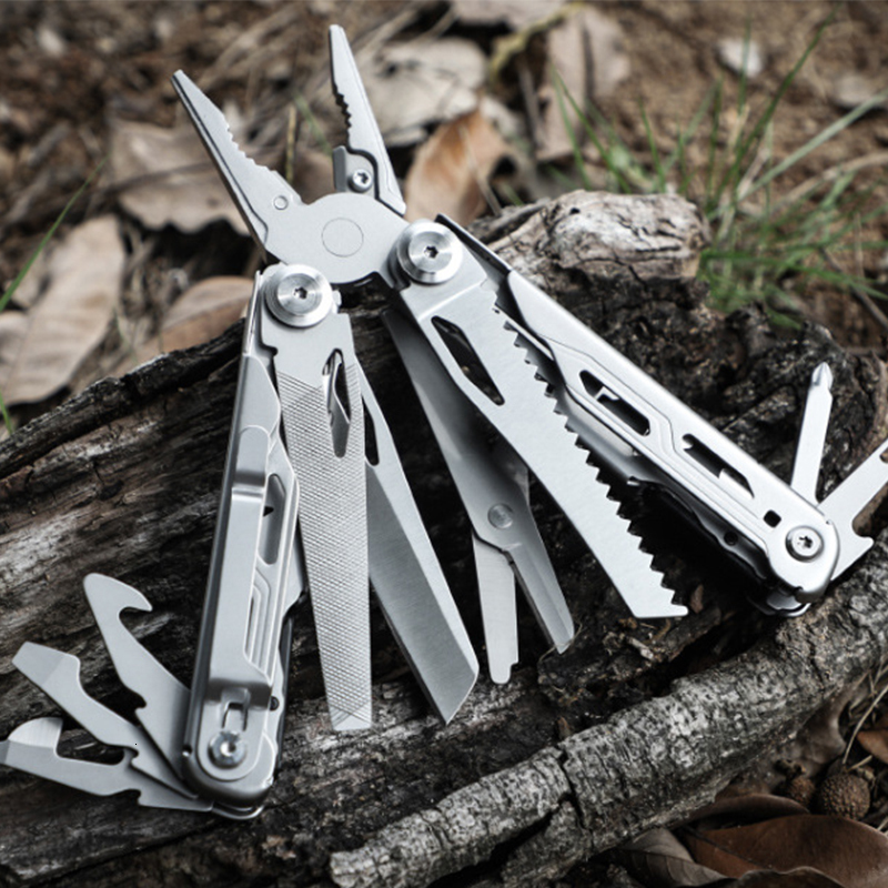 Pliers HRC78K 30 in1 Multitool Plier Cable Wire Cutter Multifunctional Multi Tools Outdoor Camping Portable Folding 230414