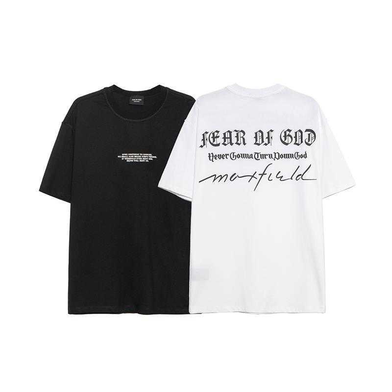 ESS Tees T-Shirts Luxury Designer fashion clothing FEARs OF GOD Season 7 printed letter T-shirt fog high street loose casual trend crew neck short sleeve, Black
ESS Tees T-Shirts Luxury Designer fashion clothing FEARs OF GOD Season 7 printed letter T-shirt fog high street loose casual trend crew neck short sleeve, Black