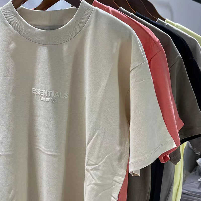 ESS Tees T-Shirts fashion clothing FOG FEARs OF GOD Double Thread ESSEN Small Label Flocking Letter Mens Womens Round Neck Short Sleeve T-shirt Summer, Yellow
ESS Tees T-Shirts fashion clothing FOG FEARs OF GOD Double Thread ESSEN Small Label Flocking Letter Mens Womens Round Neck Short Sleeve T-shirt Summer, Yellow