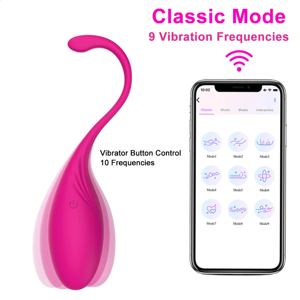 Adult Toys Vibrating Egg Sex Toys Vibrators For Women App Wireless Remote G Spots Bullet Vaginal Kegel Balls Bluetooth Vibrate For Adults 231030