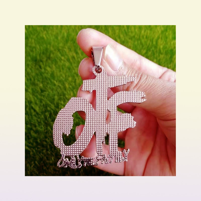 iced out only the family pendant necklace for men women luxury designer mens bling diamond letter pendants letters gold