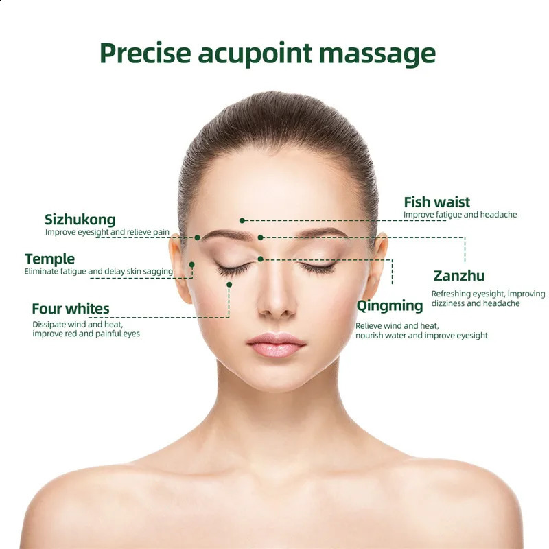 Eye Massager CkeyiN Smart Eye Massager Vibration Magnetic Relieves Fatigue Dark Circles Acupuncture Massage Relax Eye Care Device Wireless 51 231115