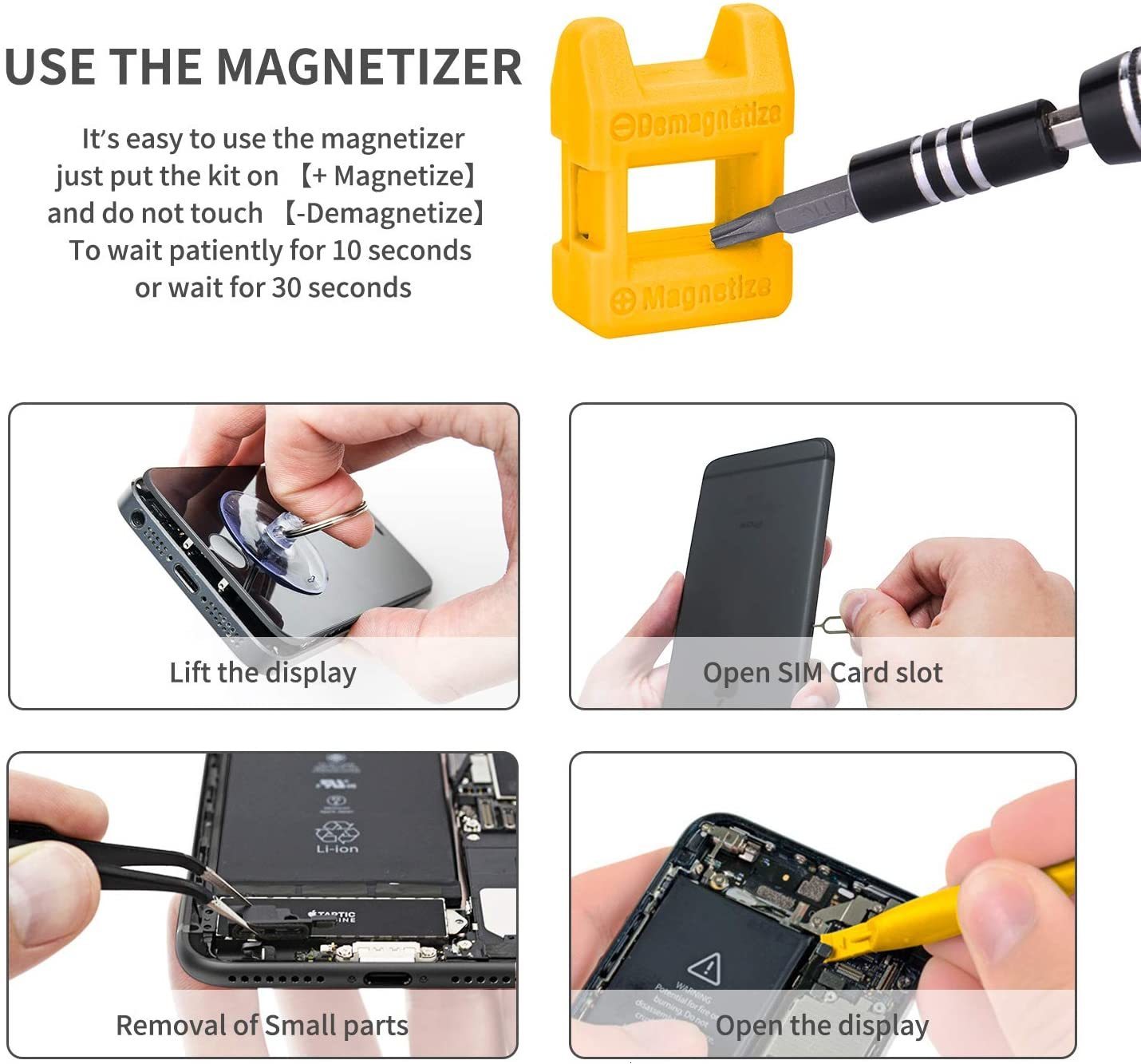 Screwdrivers Computer Repair Kit 122 in 1 Magnetic Laptop Precision Set Small Impact Screw Driver with Case 230414