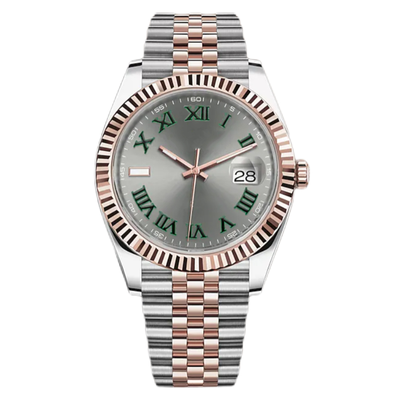 Watchsc- U1Rose gold series Automatic Mechanical Watch 41mm 36mm 31mm 28mm Quartz Watch Mens Womens Stainless Steel Waterproof Luminous Watches 001