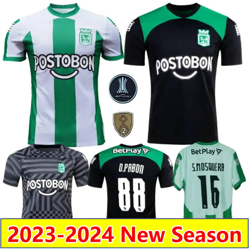 2023 2024 Atletico Nacional soccer jerseys 23 24 home away 3rd Training D.PABON J.DUQUE DA COSTA JARLAN ROMAN S.MOSQUERA CANDELO Football t-shirt Men Uniforms mykit, 23-24 home +patch2
2023 2024 Atletico Nacional soccer jerseys 23 24 home away 3rd Training D.PABON J.DUQUE DA COSTA JARLAN ROMAN S.MOSQUERA CANDELO Football t-shirt Men Uniforms mykit, 23-24 home +patch2