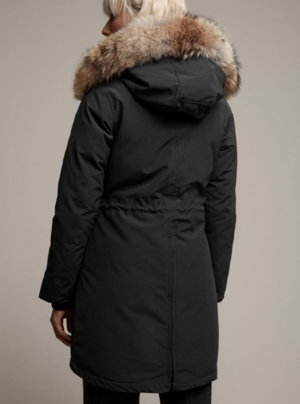 Designer Women Down Jackets Coat Long Parka Canada Duck Windbreak Rossclair Parkas Jacket Collar Winter Puffer Real Wolf Fur Coat Arctic Hood Trim Doudoune Manteau