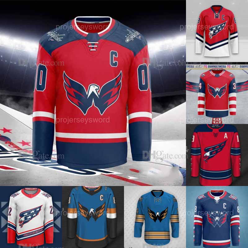 Washington Alex Ovechkin Capital Concepts Jersey Nicklas Backstrom Evgeny Kuznetsov Max Pacioretty T.J. Oshie Tom Wilson John Carlson Darcy Kuemper Dylan Strome