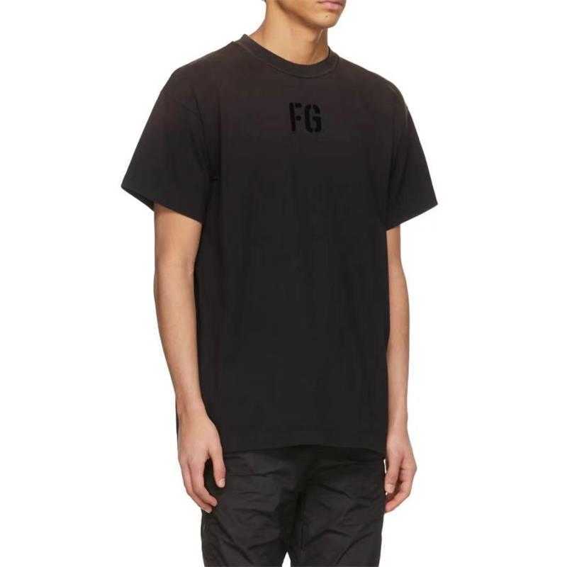 ESS Tees T-Shirts fashion clothing FEARs OF GOD FOG New FG Letter Flocked Black Round Neck Simple Mens Womens Loose Fit Short Sleeve T-shirt
ESS Tees T-Shirts fashion clothing FEARs OF GOD FOG New FG Letter Flocked Black Round Neck Simple Mens Womens Loose Fit Short Sleeve T-shirt