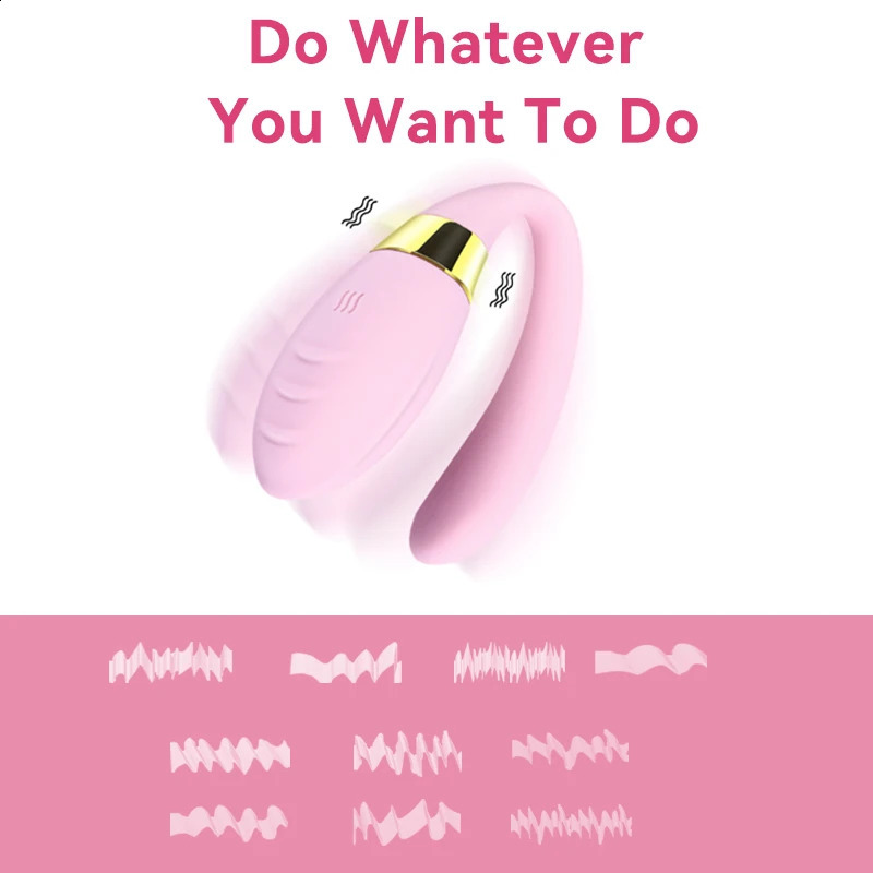 Adult Toys Wireless Dildo Vibrator Wearable U Shape G Spot Clitoris Stimulator Vibrating Panties Egg Sex Toys for Women Adults Couples 18 231030