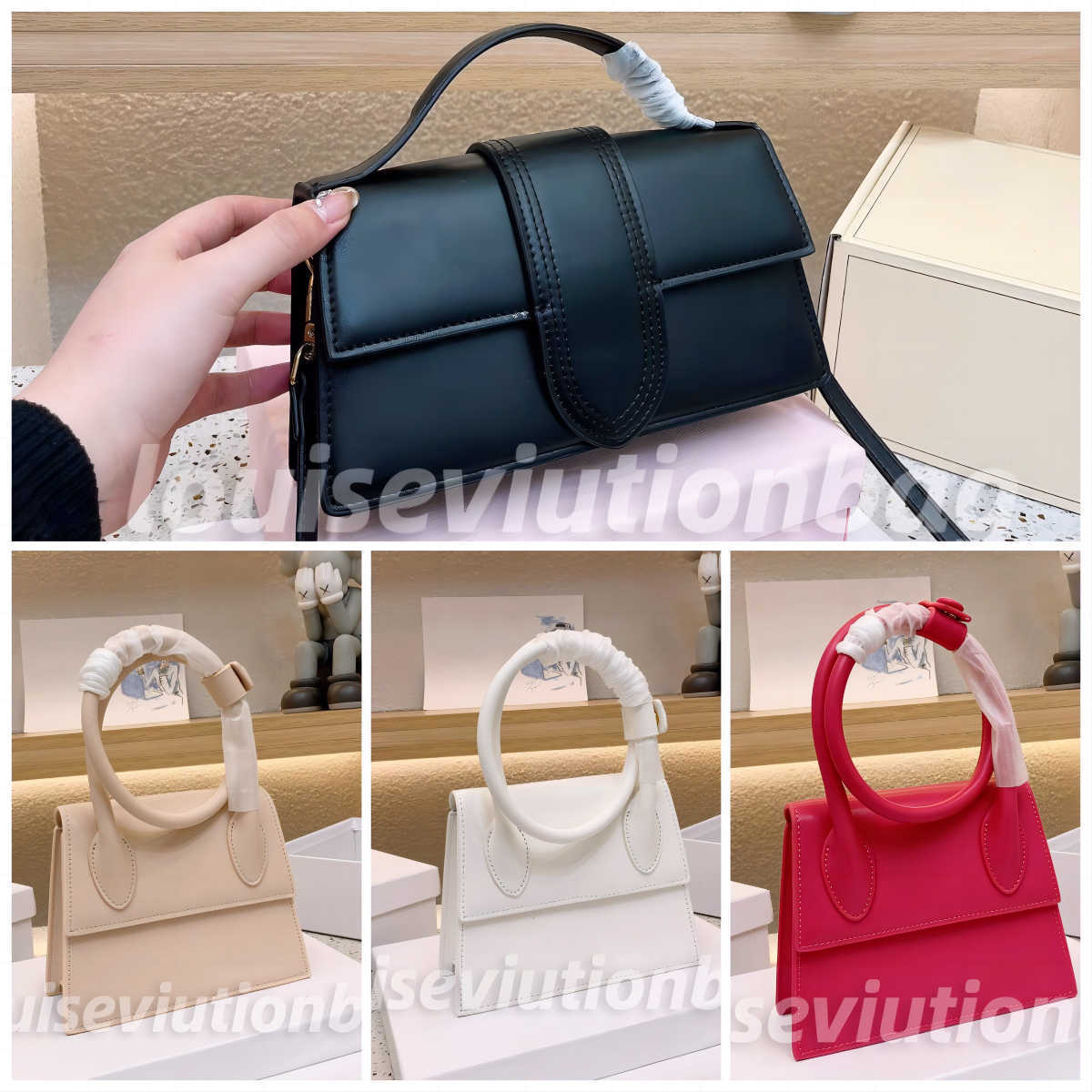 Luxury Designer Shoulder Bag Crossbody Bags handbags totes Jaquem Le Bambino baguette fashion Leather envelope flap womens mens clutch handbag Jac Bags, Blue
Luxury Designer Shoulder Bag Crossbody Bags handbags totes Jaquem Le Bambino baguette fashion Leather envelope flap womens mens clutch handbag Jac Bags, Blue