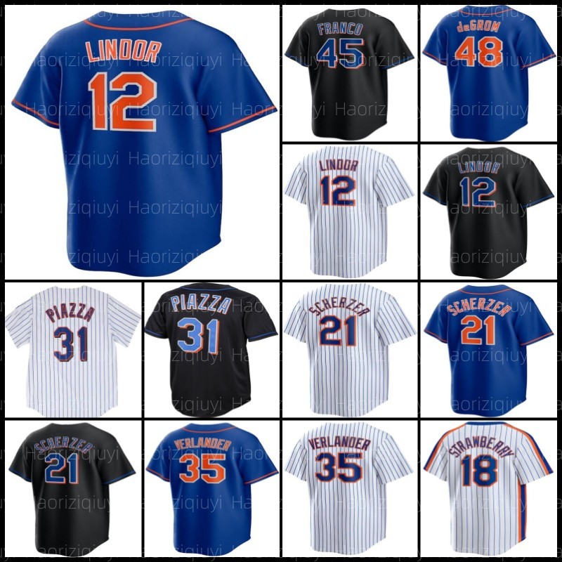 12 Francisco Lindor 4 Carlos Correa Baseball Jersey 34 Kodai Senga 35 Justin Verlander Pete Alonso Max Scherzer 9 Brandon Nimmo Jeff McNeil Edwin Diaz, Men jersey
12 Francisco Lindor 4 Carlos Correa Baseball Jersey 34 Kodai Senga 35 Justin Verlander Pete Alonso Max Scherzer 9 Brandon Nimmo Jeff McNeil Edwin Diaz, Men jersey