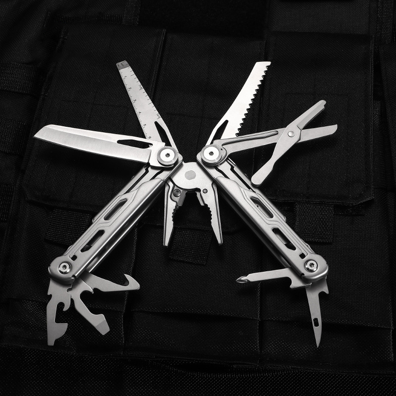 Pliers HRC78K 30 in1 Multitool Plier Cable Wire Cutter Multifunctional Multi Tools Outdoor Camping Portable Folding 230414