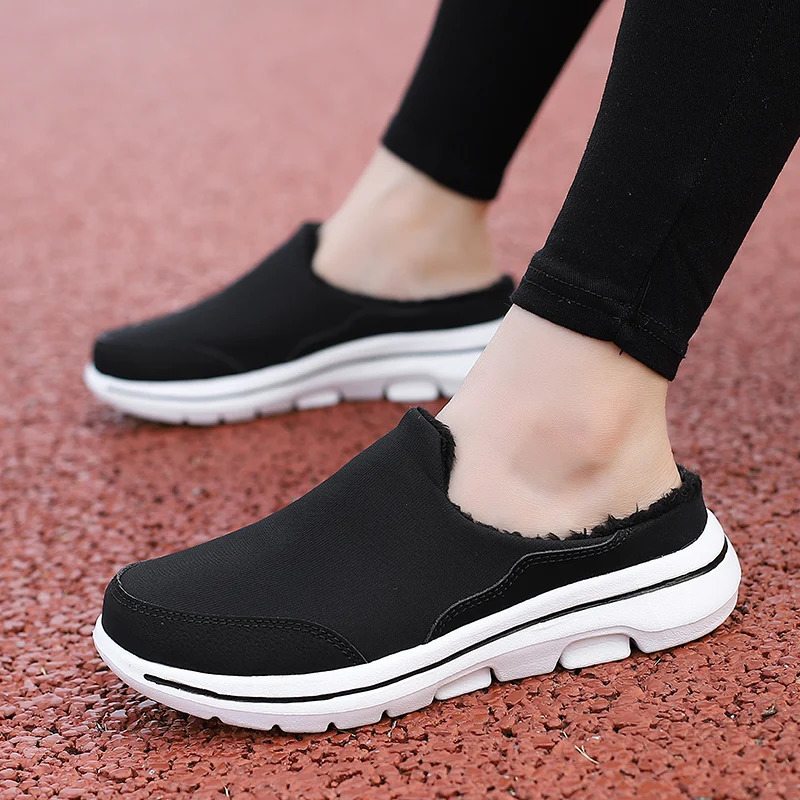 Slippers Winter Men Women Plush Home Indoor Warm House Casual Shoes Room Lightweight Plus Big Size 47 Drop 231115