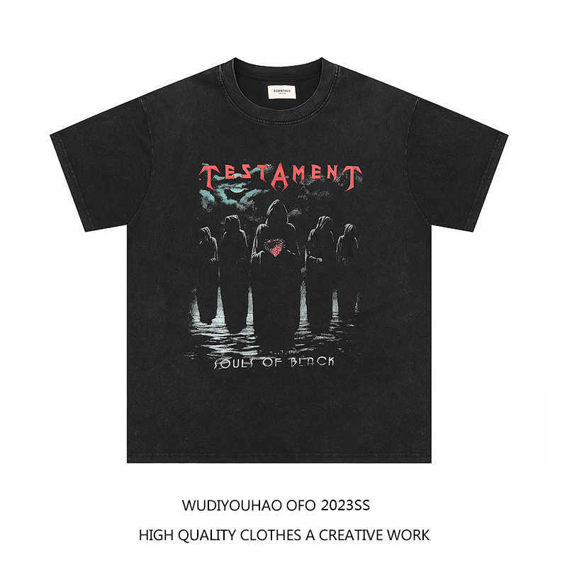 ESS Tees T-Shirts Luxury Designer fashion clothing FEARs OF GOD FOG Vintage Night Messenger Wash Loose Short Sleeve T-shirt Couple T-shirt, Black
ESS Tees T-Shirts Luxury Designer fashion clothing FEARs OF GOD FOG Vintage Night Messenger Wash Loose Short Sleeve T-shirt Couple T-shirt, Black