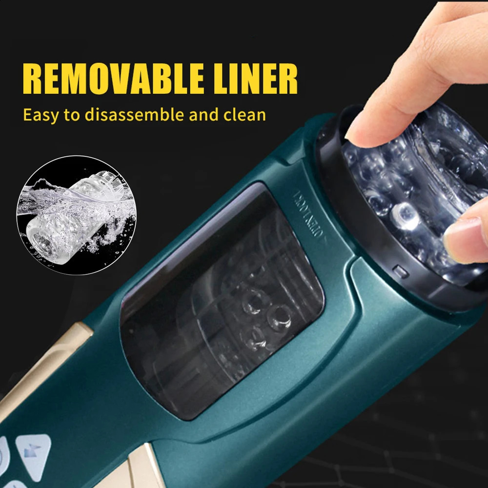 Pump Toys Automatic Male Masturbator Telescopic Rotation Vagina Masturbation for Men Adults Goods for Sex Toys Piston Mastubators Cup 231116