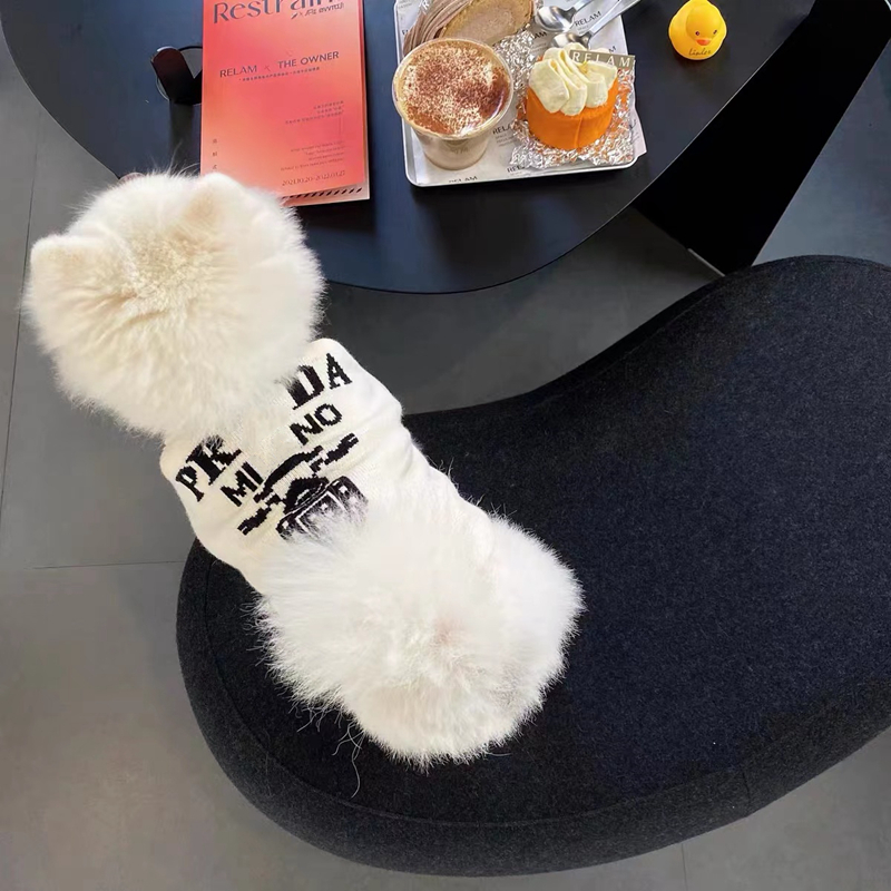 Designer Dog Clothes Brands Dog Apparel Winter Warm Pet Sweater Knitted Turtleneck Cold Weather Pets Coats Puppy Cat Sweatshirt Pullover Clothing for 