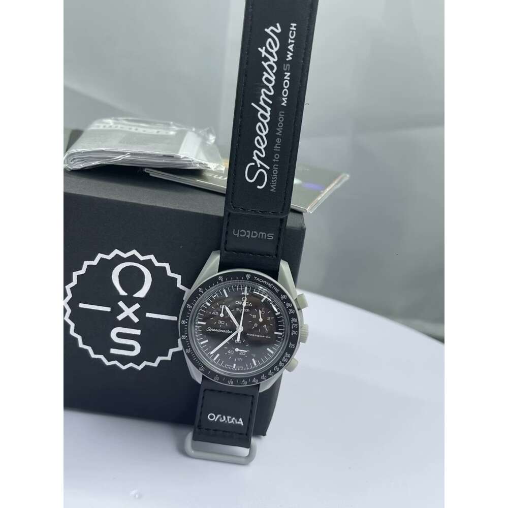 Bioceramic Planet Moon Quarz Watch Mission To Moonshine Gold Mercury 42mm Full Function Chronograph Luxury Mens couple joint name Wristwatches3YDI