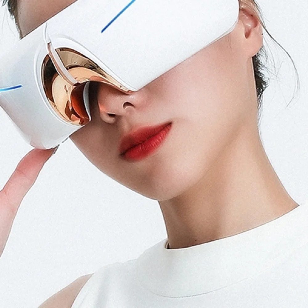 Eye Massager Eye Massager Multifunction Bluetooth Eye Protection Instrument Foldable Electric Eye Care Instrument Compress Kneading 231115